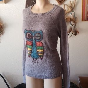 Woolrich Frost Grey Owl Sweater